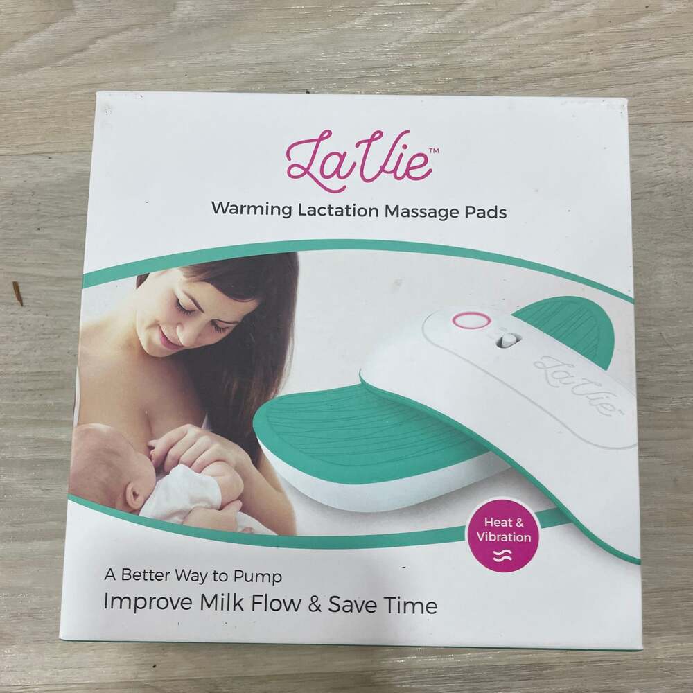LaVie Warming Lactation Massage Pads Breastfeeding Aid Reduce Mastitis and Incre
